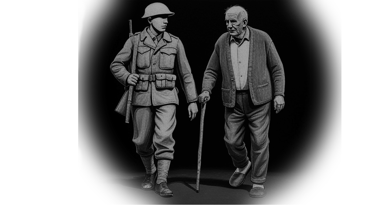 ...the soldier surviving...